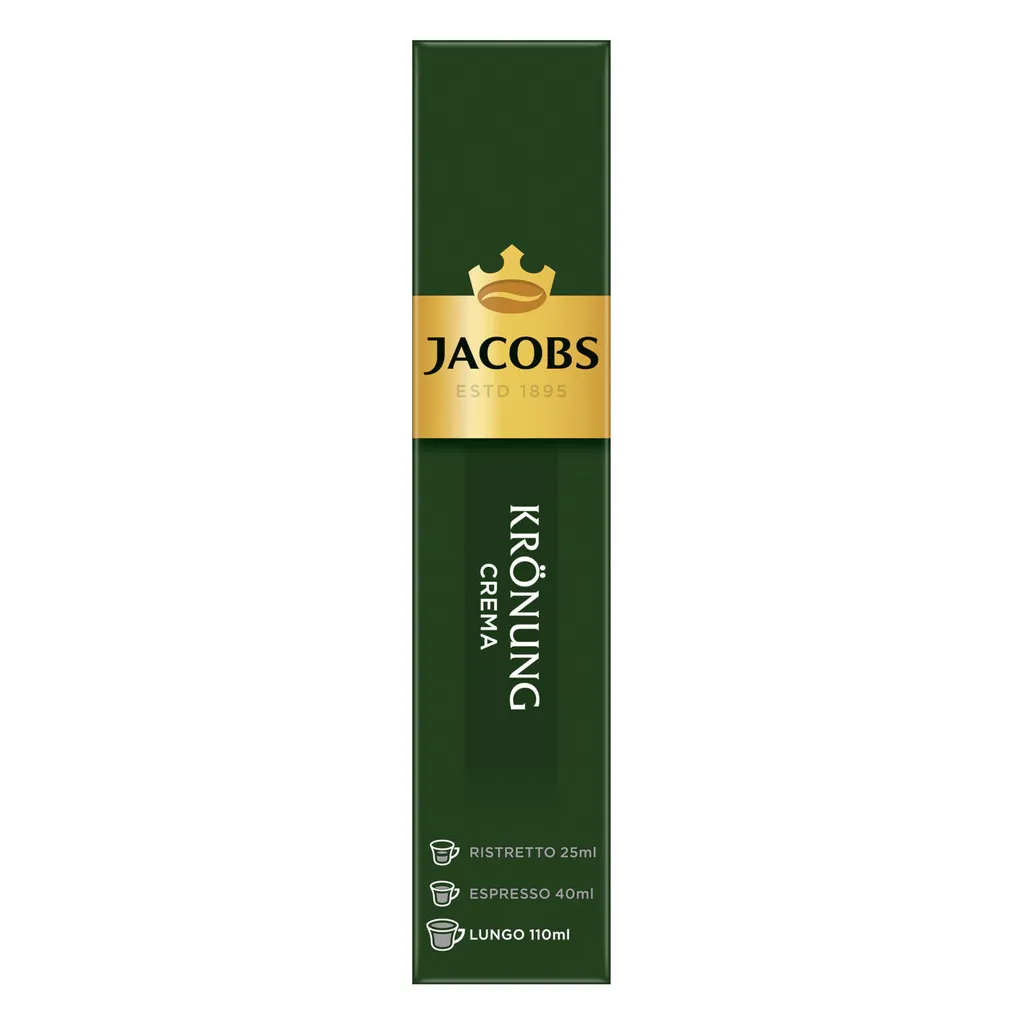 JACOBS Kapseln Krönung Crema 200 Nespresso®* Kompatible Kaffeekapseln 10x20 8 JACOBS Kapseln Krönung Crema 200 Nespresso®* Kompatible Kaffeekapseln 10x20 – Bild 6