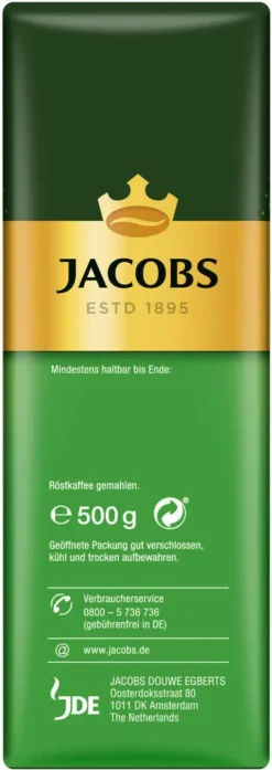 JACOBS Filterkaffee Auslese Klassisch 6 X 500g Kaffee Gemahlen Pulverkaffee + 1 Becher + 1 Dose 16 JACOBS Filterkaffee Auslese Klassisch 6 X 500g Kaffee Gemahlen Pulverkaffee + 1 Becher + 1 Dose -Kaffee Angebote 0691f5eb13128331ac25489d3bc3baf3 1