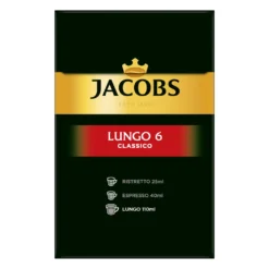 JACOBS Kapseln Lungo Classico 5 X 40 Nespresso®* Kompatible Kaffeekapseln -Kaffee Angebote 08d0a3efc489152968ae613f4224a60b