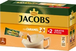 JACOBS Löskaffee 3in1 Typ Caramel Löslicher Kaffee 12 X 10+2 Getränke Sticks 11 JACOBS Löskaffee 3in1 Typ Caramel Löslicher Kaffee 12 X 10+2 Getränke Sticks -Kaffee Angebote 0930c55e0afdad33179d9ec8926fa330