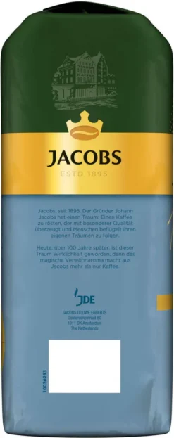 JACOBS Kaffeebohnen Expertenröstung Crema Mild Röstung Des Jahres 3 Kg Ganze Geröstete Bohnen + 1 Jacobs Barista Becher+ 1 Dose -Kaffee Angebote 0b095220f0a356756b103287c23eef54 1