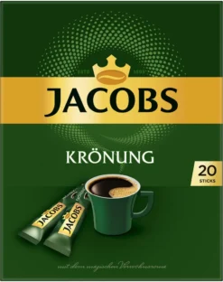 JACOBS Löskaffee Krönung 16 X 20 Sticks Löslicher Kaffee Instantkaffee 320 Getränke -Kaffee Angebote 0c4bff971892decef32c952364e9d188
