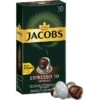 Jacobs Kaffeekapseln Espresso 10 Intenso, 10 Kapseln, Für Nespresso