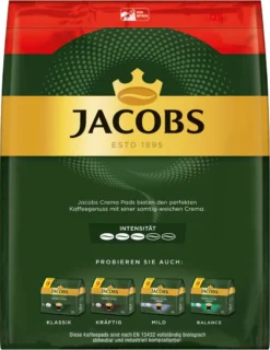 JACOBS Pads Crema Classic UTZ- 5 X 36 Getränke Vorteilspack + 1 Senseo Dose 12 JACOBS Pads Crema Classic UTZ- 5 X 36 Getränke Vorteilspack + 1 Senseo Dose -Kaffee Angebote 1a168982e042fb7d23ebab9d8ba737c0