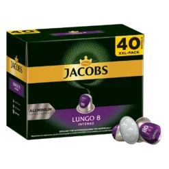 JACOBS Kapseln Lungo Intenso 5 X 40 Nespresso®* Kompatible Kaffeekapseln -Kaffee Angebote 1cebf109b7756dcb160b2109d9532116