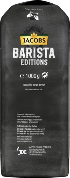 JACOBS Kaffeebohnen Barista Editions Espresso 2x1kg Ganze Bohne + Aluminium Dose Im Barista Design 19 JACOBS Kaffeebohnen Barista Editions Espresso 2x1kg Ganze Bohne + Aluminium Dose Im Barista Design -Kaffee Angebote 1d4a3db309dedc13cd3a8b0b9a483b08