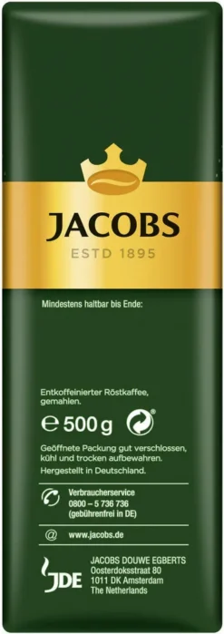 JACOBS Filterkaffee Krönung Entkoffeiniert 6 X 500 G Pulver- Röstkaffee Gemahlen 11 JACOBS Filterkaffee Krönung Entkoffeiniert 6 X 500 G Pulver- Röstkaffee Gemahlen -Kaffee Angebote 1dd7fa501107f35300daee507b089713
