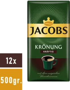 JACOBS Krönung Kräftig Filterkaffee 12 X 500 G Kaffee Gemahlen 16 JACOBS Krönung Kräftig Filterkaffee 12 X 500 G Kaffee Gemahlen -Kaffee Angebote 305825761fd04cef850bd0361d5d5d43
