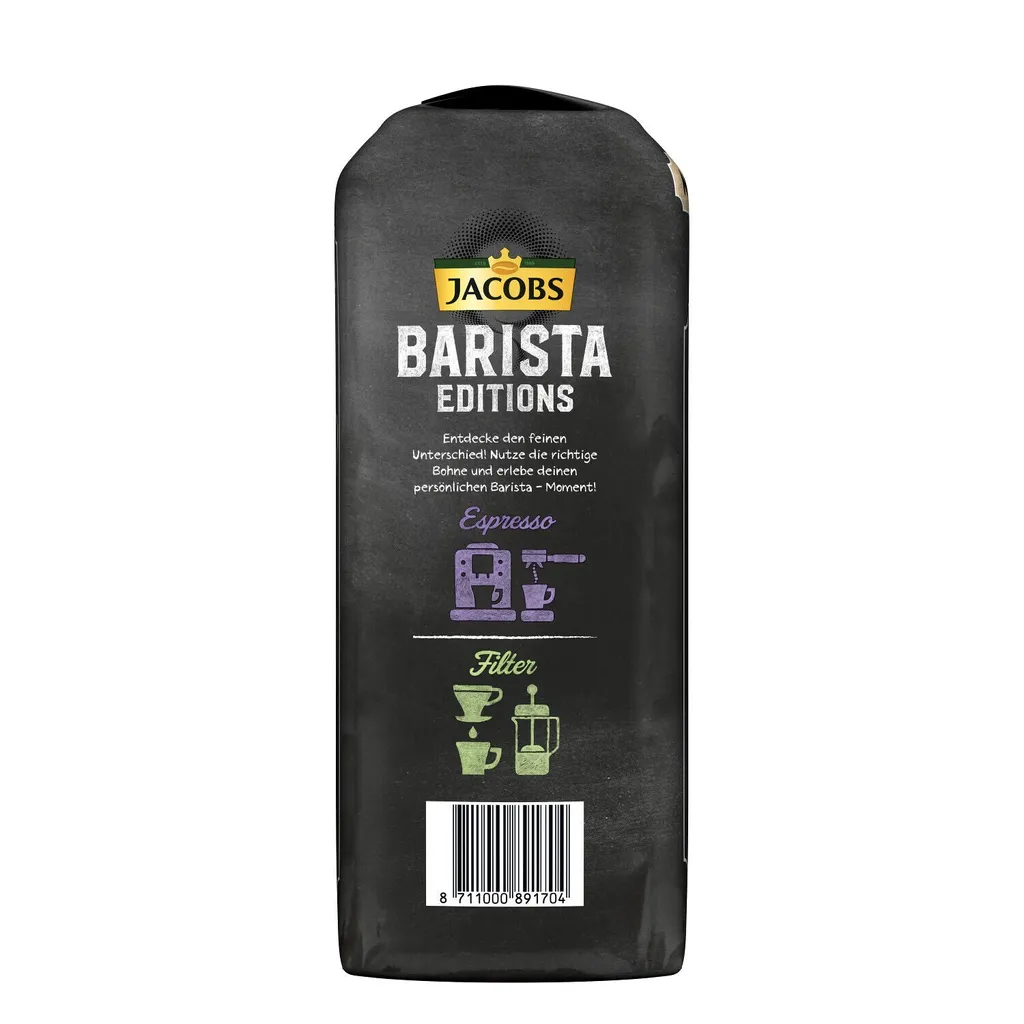 Jacobs Barista Editions Crema | Ganze Bohne | 1000g 7 Jacobs Barista Editions Crema | Ganze Bohne | 1000g – Bild 5
