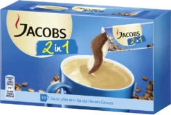 Jacobs Classic 2in1 Sticks | Löslicher Kaffee | 10 Portionen 18 Jacobs Classic 2in1 Sticks | Löslicher Kaffee | 10 Portionen -Kaffee Angebote 38a4fd0f6c4dfd8a390c1390c35e169c