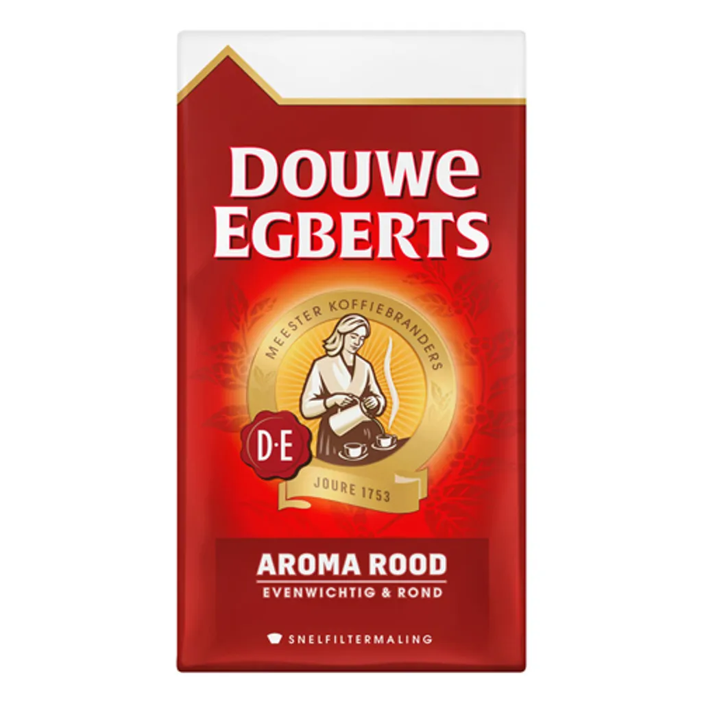 Douwe Egberts - Aroma Rood Gemahlener Filterkaffee - 500gr 3 Douwe Egberts - Aroma Rood Gemahlener Filterkaffee - 500gr