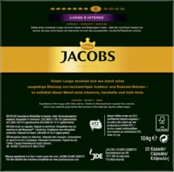 JACOBS Kapseln Nespresso®* Kompatibel 5x20 Lungo 8 Intenso+ 5x20 Decaffeinato 6 -Kaffee Angebote 3f95c878483bc77239e88bbc1b1dc252 1