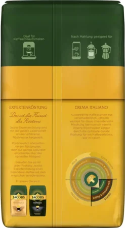 JACOBS Kaffeebohnen Expertenröstung Crema Italiano 3 Kg Geröstete Bohnen+ 1 Jacobs Barista Becher+ 1 Dose 16 JACOBS Kaffeebohnen Expertenröstung Crema Italiano 3 Kg Geröstete Bohnen+ 1 Jacobs Barista Becher+ 1 Dose -Kaffee Angebote 4358c430c1e706556883ad4a8c67afaa 1