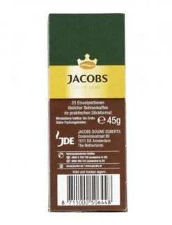 Jacobs Löslicher Kaffee Typ Espresso, 25 Instant Kaffee Sticks -Kaffee Angebote 4502090791 8711000506448 04