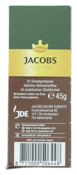 Jacobs Löslicher Kaffee Espresso, 25 Instant Kaffee Sticks -Kaffee Angebote 4502091626 8711000506455 04.jpg