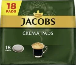 Jacobs Kaffeepads Crema Classic, 18 Senseo Kompatible Pads