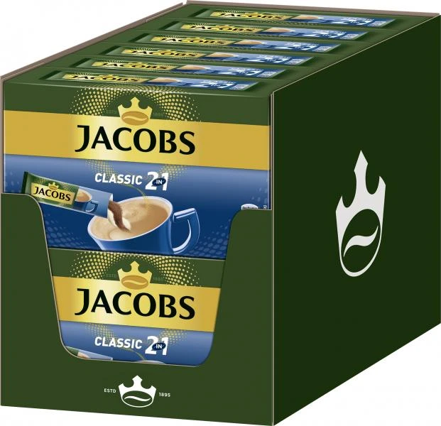 Jacobs Kaffeespezialitäten 2 In1, 10 Sticks Mit Instant Kaffee 3 Jacobs Kaffeespezialitäten 2 In1, 10 Sticks Mit Instant Kaffee