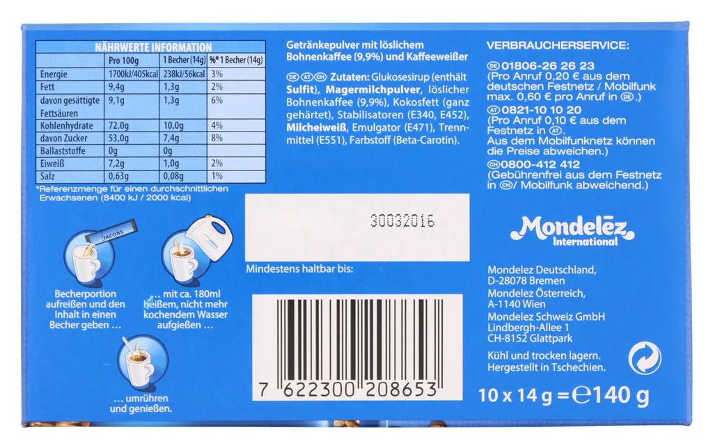 Jacobs Classic 2in1 Sticks | Löslicher Kaffee | 10 Portionen 9 Jacobs Classic 2in1 Sticks | Löslicher Kaffee | 10 Portionen – Bild 7