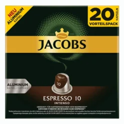JACOBS Espresso 10 Intenso 200 Nespresso®* Kompatible Kaffeekapseln -Kaffee Angebote 4ee0f35e4dc4691fd900ede36b93ed27