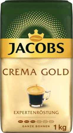 JACOBS Kaffeebohnen Expertenröstung Crema Gold 2 X 1 Kg Ganze Kaffee Bohnen + 1 Aluminium Dose Barista Design 14 JACOBS Kaffeebohnen Expertenröstung Crema Gold 2 X 1 Kg Ganze Kaffee Bohnen + 1 Aluminium Dose Barista Design -Kaffee Angebote 52d9e2333f1ef0785b99ba23eaf54b9a 1