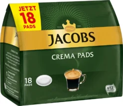 JACOBS Pads Crema Classic 270 Getränke - 15x18 Kaffeepads Senseo Kompatibel 11 JACOBS Pads Crema Classic 270 Getränke - 15x18 Kaffeepads Senseo Kompatibel -Kaffee Angebote 5aa9f5ed68a31f5393c0354a07774f3b