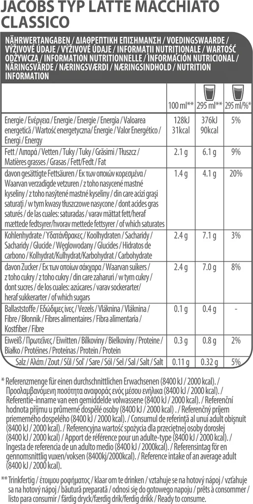 TASSIMO Jacobs Typ Latte Macchiato Classico T Discs Kapsel 5 X 8 Getränke) 8 TASSIMO Jacobs Typ Latte Macchiato Classico T Discs Kapsel 5 X 8 Getränke) – Bild 6