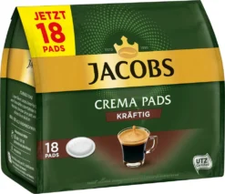 JACOBS Pads Crema Kräftig 270 Getränke - 15x18 Kaffeepads Senseo Kompatibel 11 JACOBS Pads Crema Kräftig 270 Getränke - 15x18 Kaffeepads Senseo Kompatibel -Kaffee Angebote 696b0c3e8aabf5ac3b09c4f39b726a10