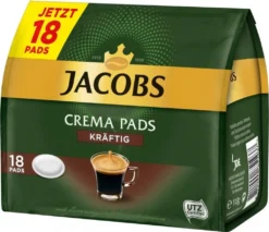 Jacobs Crema Pads Kräftig | 18 Senseo Kompatible Kaffeepads, 118 G -Kaffee Angebote 76dffdae11197d87ff61a0cc77fde121