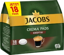 JACOBS Pads Crema Kräftig 5 X 18 Getränke - 90 Kaffeepads Senseo Kompatibel 11 JACOBS Pads Crema Kräftig 5 X 18 Getränke - 90 Kaffeepads Senseo Kompatibel -Kaffee Angebote 78f51340eb8aca376ced2bd91a02db71