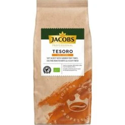 Jacobs Kaffee Professional Tesoro Café Crema, Ganze Bohnen, 1kg