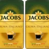 JACOBS Kaffeebohnen Expertenröstung Crema Italiano Bohnenkaffee 2 X 1 Kg Ganze Bohne -Kaffee Angebote 82b6baca19415c80615af7883aa66154