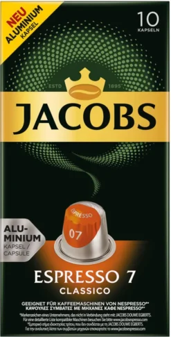 JACOBS Kapseln Espresso Classico 100 Nespresso Kompatible Kaffeekapseln 13 JACOBS Kapseln Espresso Classico 100 Nespresso Kompatible Kaffeekapseln -Kaffee Angebote 8d19ee9a71cb58989de8b3fb1b539828