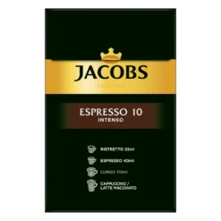 JACOBS Kapseln Espresso Intenso 5 X 40 Nespresso®* Kompatible Kaffeekapseln -Kaffee Angebote 8d4a776782e41ddaf5472d7122801cd4