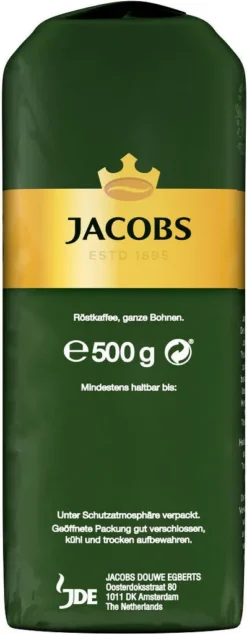 JACOBS Kaffeebohnen Krönung Aroma-Bohnen 6x500g Ganze Kaffee Bohnen Geröstet -Kaffee Angebote 8f35bcd1f8e3a3079c3400ba4bcd3640