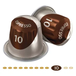 JACOBS Kapseln Espresso Intenso 5 X 40 Nespresso®* Kompatible Kaffeekapseln -Kaffee Angebote 90b86b85a78f8ef401c874404cf9bc9c