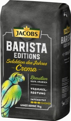 JACOBS Kaffeebohnen Barista Editions Crema Do Brasil 4 X 1 Kg Geröstete Bohnen 25 JACOBS Kaffeebohnen Barista Editions Crema Do Brasil 4 X 1 Kg Geröstete Bohnen -Kaffee Angebote 9342416791b74e82dc4b85d5db410c94