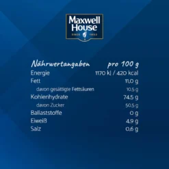 MAXWELL HOUSE Typ Cappuccino Löslicher Kaffee 3 X 500 G Instantkaffee 15 MAXWELL HOUSE Typ Cappuccino Löslicher Kaffee 3 X 500 G Instantkaffee -Kaffee Angebote 9380500b77cc0c96ec27714a22f4c87b