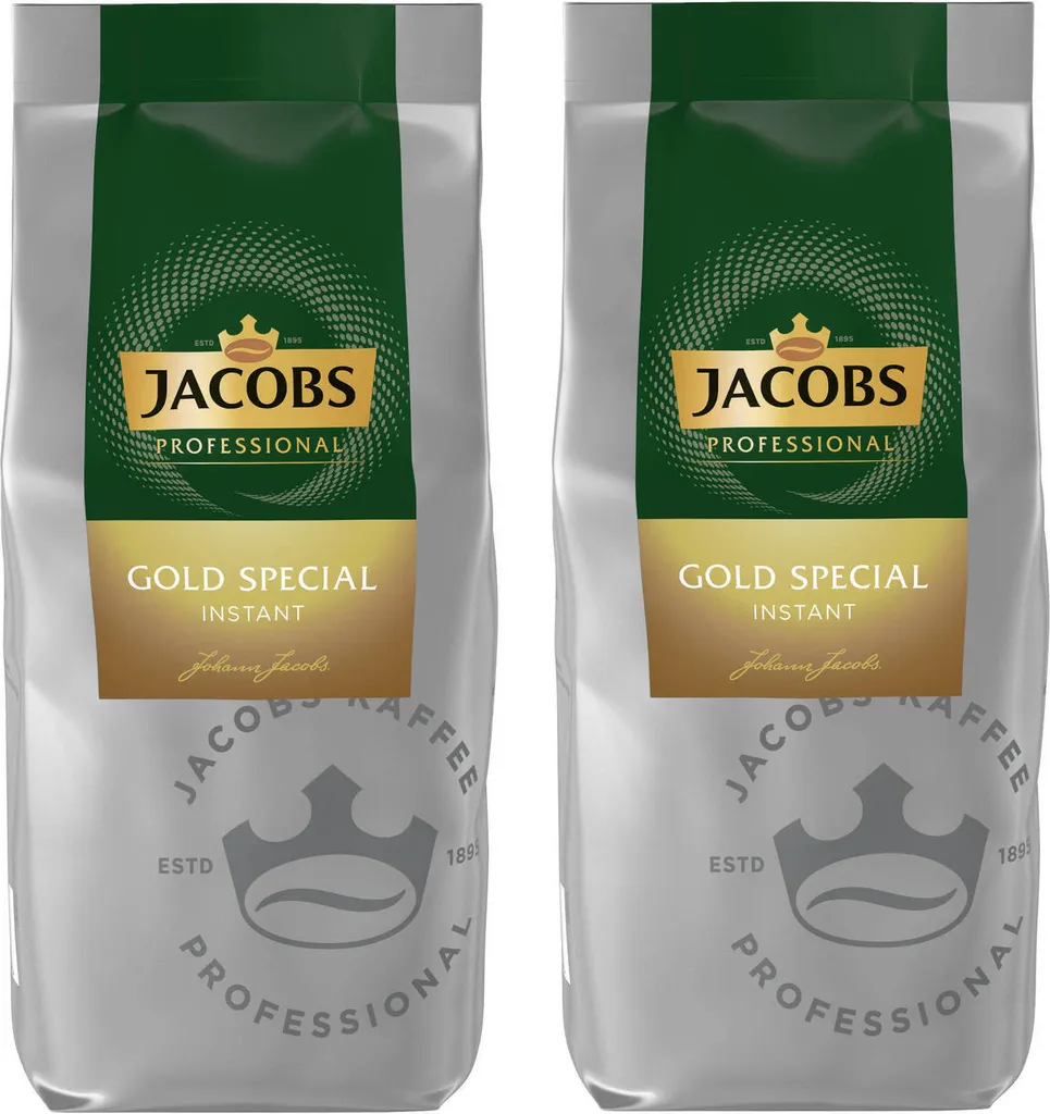 JACOBS Professional Löskaffee Gold Special Löslicher Kaffee Instantkaffee 2 X 500 G 3 JACOBS Professional Löskaffee Gold Special Löslicher Kaffee Instantkaffee 2 X 500 G