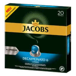 JACOBS Kapseln Decaffeinato 6 Lungo Entkoffeiniert 200 Nespresso®* Kompatibel 16 JACOBS Kapseln Decaffeinato 6 Lungo Entkoffeiniert 200 Nespresso®* Kompatibel -Kaffee Angebote 97aeff3352d4744069a3e825babad147