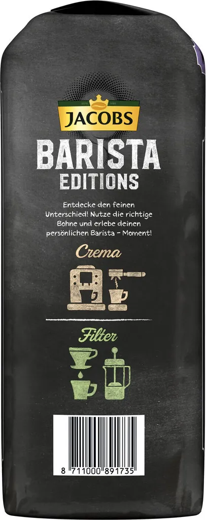 JACOBS Kaffeebohnen Barista Editions Espresso Esproessobohnen 4x1 Kg +2 Dosen 8 JACOBS Kaffeebohnen Barista Editions Espresso Esproessobohnen 4x1 Kg +2 Dosen – Bild 6