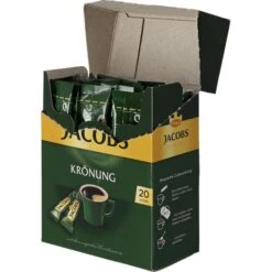 Jacobs Kaffee Krönung, Instant-Kaffee, Mild, 10 Portionssticks 10 Jacobs Kaffee Krönung, Instant-Kaffee, Mild, 10 Portionssticks -Kaffee Angebote 9dbe1c480b6ec71ca3cd856ab1be9ca94284dd8d kaffee jacobs kroenung