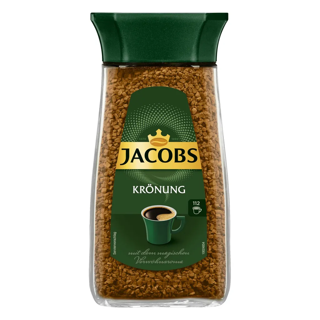 JACOBS Löskaffee Krönung 3 X 200g Gläser Löslicher Kaffee - 600g Instantkaffee 4 JACOBS Löskaffee Krönung 3 X 200g Gläser Löslicher Kaffee - 600g Instantkaffee – Bild 2