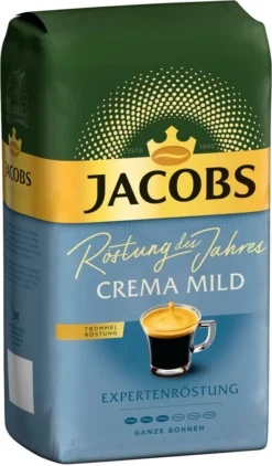 JACOBS Kaffeebohnen Expertenröstung Crema Mild Röstung Des Jahres 2 X 1 Kg + 1 Aluminium Dose Barista Design 15 JACOBS Kaffeebohnen Expertenröstung Crema Mild Röstung Des Jahres 2 X 1 Kg + 1 Aluminium Dose Barista Design -Kaffee Angebote a2ad79046dcf876d83cc5bf894048ff3 2