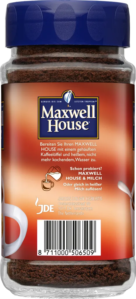 Maxwell House Klassisch, Löslicher Kaffee, 200g-Glas 6 Maxwell House Klassisch, Löslicher Kaffee, 200g-Glas – Bild 4