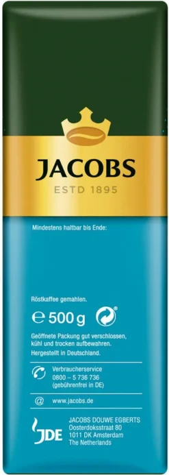 JACOBS Auslese Mild + Sanft Filterkaffee 12 X 500 G Kaffee Gemahlen 12 JACOBS Auslese Mild + Sanft Filterkaffee 12 X 500 G Kaffee Gemahlen -Kaffee Angebote a926687809516e782eee3f08a7f6eae2 1