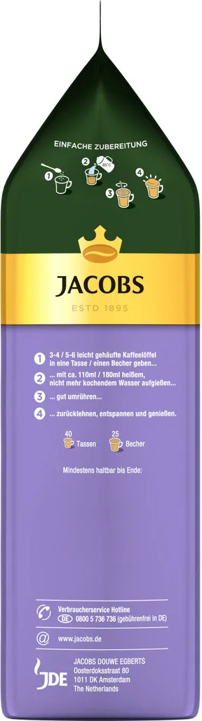 JACOBS Typ Cappuccino Choco Vanille Mit Milka 12 X 500 G Beutel 7 JACOBS Typ Cappuccino Choco Vanille Mit Milka 12 X 500 G Beutel – Bild 5