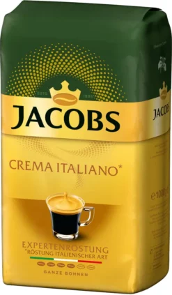 JACOBS Kaffeebohnen Expertenröstung Crema Italiano 3 Kg Geröstete Bohnen+ 1 Jacobs Barista Becher+ 1 Dose 15 JACOBS Kaffeebohnen Expertenröstung Crema Italiano 3 Kg Geröstete Bohnen+ 1 Jacobs Barista Becher+ 1 Dose -Kaffee Angebote b061bb531058ef760a6f18bf3739e3d3 1