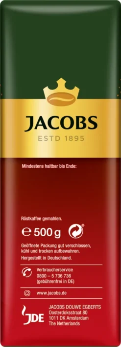 Jacobs Filterkaffee Meister Röstung | Gemahlen | 500g -Kaffee Angebote b1cf02c679eba592bbcc6f0c67d3ee2f