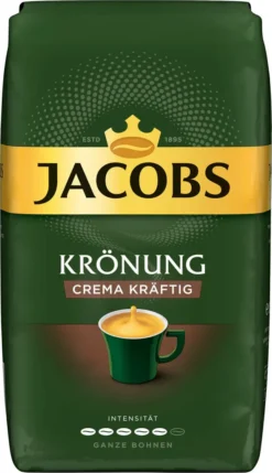 JACOBS Kaffeebohnen Krönung Crema Kräftig 2 X 1kg Ganze Kaffee Bohnen Geröstet -Kaffee Angebote b901892cf4b3de3619e6092671203bab 2