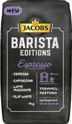 JACOBS Kaffeebohnen Barista Editions Espresso Esproessobohnen 4x1 Kg +2 Dosen 12 JACOBS Kaffeebohnen Barista Editions Espresso Esproessobohnen 4x1 Kg +2 Dosen -Kaffee Angebote b9ef424a24f203bd06de4d4ae9ae8f96 1